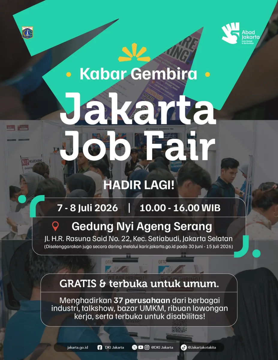 Job Fair Kabupaten Lembata 2026 (Suku Dinas TKTE Wilayah Kabupaten Lembata Barat) : 7-8 Juli 2026